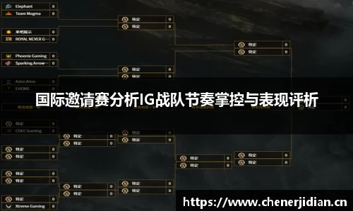 国际邀请赛分析IG战队节奏掌控与表现评析